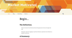 Desktop Screenshot of marketmotivated.com